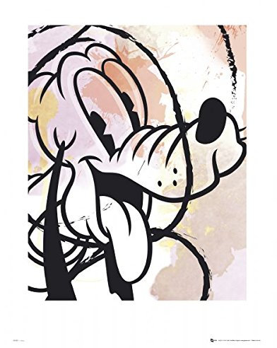Pluto – Disney – Art Print – 40 x 50 cm Kunstdruck/Poster
