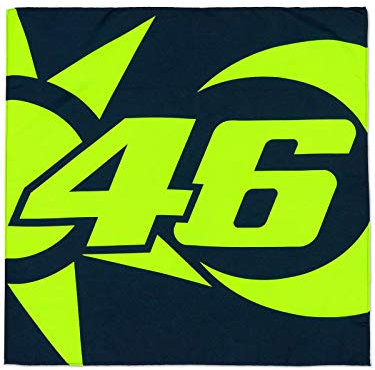 Valentino Rossi Vr46 Classic-Zubehör, Bandana Unisex Adult, Multicolor, Einheitsgrösse