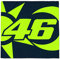 Valentino Rossi Vr46 Classic-Zubehör, Bandana Unisex Adult, Multicolor, Einheitsgrösse