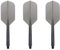 Darts Corner Condor Integrierter Flight & Vorbau – Zero Stress – Slim – Lange Transparent Schwarz – 1 Set (3)