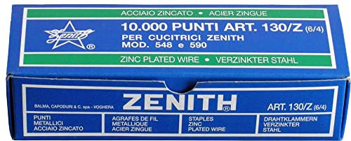 Zenith 130/Z (6/4) 10.000 Heftklammern aus verzinktem Stahl