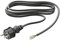 ledscom.de Spina Schuko tipo F con cavo esterno, 2 m, nero, 3 x 0,75 mm²