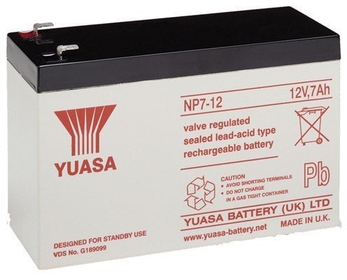 RBC2 RBC17 Replacement Battery RBC 2 17 for APC UPS - Yuasa 12v 7Ah Battery