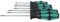 Wera - Set di 5 cacciaviti per Torx, con funzione di supporto