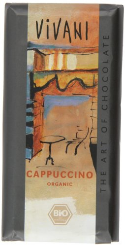 Vivani Cappucchino Schokolade 100g, 5er Pack (5 x 100 g) - Bio