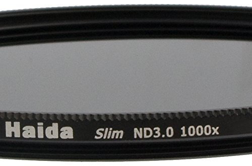 Slim Graufilter ND1000 72mm - Schlanke Fassung + Lens Cap mit Innengriff