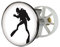 Waschbeckenstöpsel Design Scuba Diver | Abfluss-Stopfen aus Metall | Excenterstopfen | 38 – 40 mm