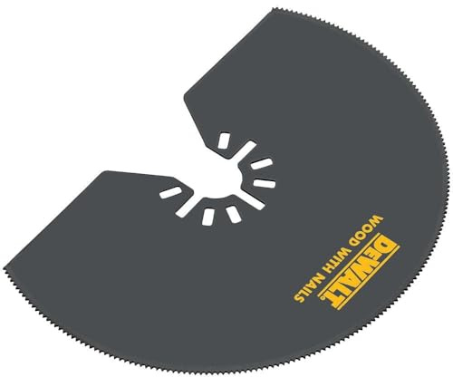 DEWALT Dwa4210 Oscillating Semicircle Blade, Black