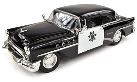 Buick Century, California Highway Patrol (1:26), 1955, Modellauto, Fertigmodell, Maisto 1:24