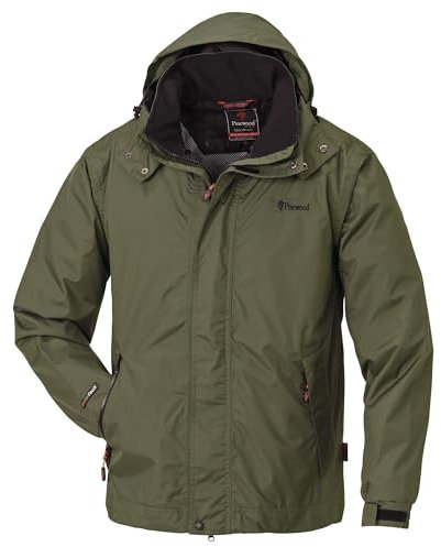 Pinewood Unisex Tornado Extrem Regen Anzug - Regenkombi für Damen und Herren - effektiver und atmungsaktiver Regenschutz mit verschweißten Nähten aus robustem Rip-Stop-Material