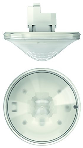 Theben 2079000 thePrema P360 KNX UP WH I Präsenzmelder Passiv-Infrarot I PIR I Erfassungsbereich rechteckig 360° I 3 Kanäle Licht, 2 Kanäle Präsenz I HKL