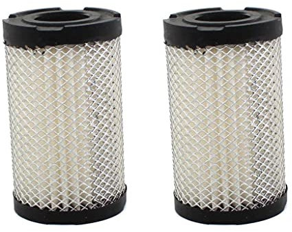 HURI 2x Luftfilter für Tecumseh Rasenmäher Motoren Spectra,Centura -Sabo, Wolf 23410051, Tecumseh 2341, 0051, 35066 Craftsman Lesco Partner ECV100, ECV120, LEV90, LEV100, LEV115