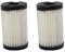 HURI 2x Luftfilter für Tecumseh Rasenmäher Motoren Spectra,Centura -Sabo, Wolf 23410051, Tecumseh 2341, 0051, 35066 Craftsman Lesco Partner ECV100, ECV120, LEV90, LEV100, LEV115