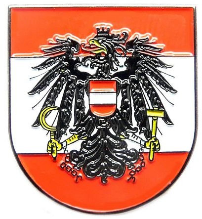 FahnenMax® Pin Anstecker Österreich Adler Wappen
