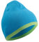 Myrtle Beach Enganliegende Strickmütze ohne Umschlag (turquoise/lime-green)