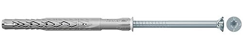 fischer Langschaftdübel SXRL 14 x 120 T, hochwertiger Dübel mit passender Senkkopfschraube, Nylondübel für die Befestigung von Holzkonstruktionen, 50 Stück