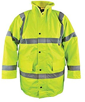 Scan Hi-Vis Motorway Jacket Yellow
