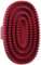 LeSalon Essentials Gummistriegel mit 3 Zahnkränzen oval, für Hunde, 1 Stück (1er Pack)