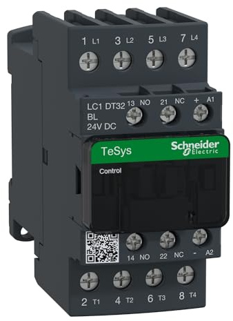 Schneider Electric TeSys Deca Leistungsschütz, 4-polig, LC1DT32BL | +1S, +1Ö, 24V DC