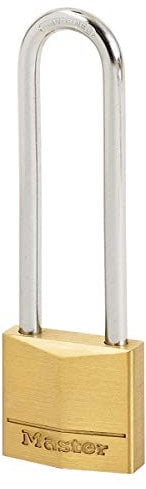Master Lock 150EURDLJ Cadenas à Clé en Laiton, Doré, 10,7 x 5 x 1,4 cm