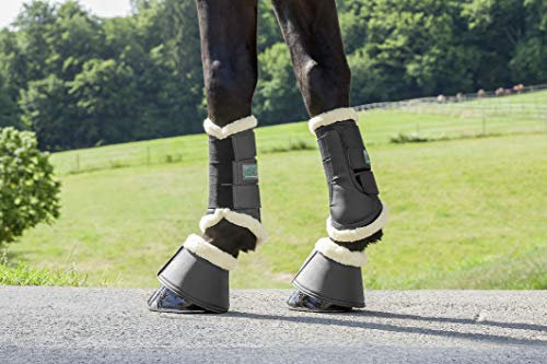 Hufglocke mit Neopren-Innenseite & synth. Lammfell