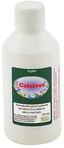 Calcivet 100ml (Liquid Calcium & D3) - The Birdcare Company