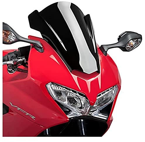 Puig 7598N Z-Racing Windscreen optimised aerodynamics, Black