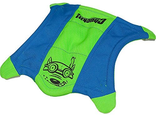 CHUCKIT! FLYING SQUIRREL M | Doppelpack | 2 x 1 Stück | Apportierspielzeug für Hunde mit einem Durchmesser von 35 cm | Besonders leicht und robust | Schwimmt auch auf Wasser