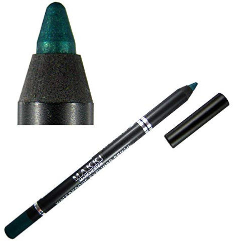 Makki Wasserfester Eyeliner leicht gleitender langem Halt 09 Metallisch Grün