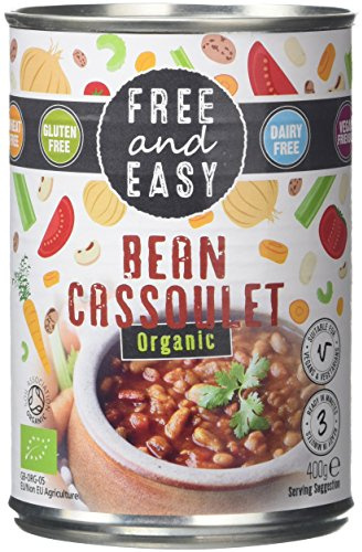 Free and Easy Organic Bean Cassoulet 400 g (Pack of 6)