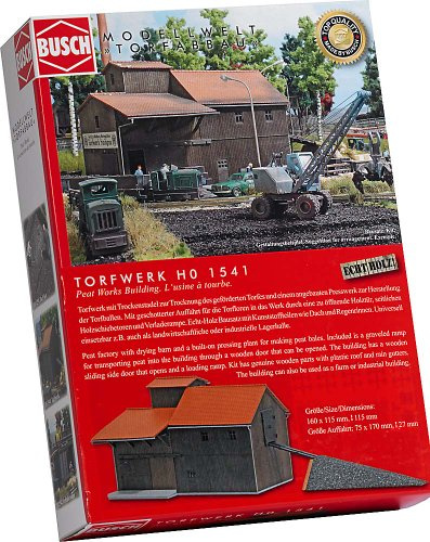 BUSCH 1541 - Torfwerk mit Rampe