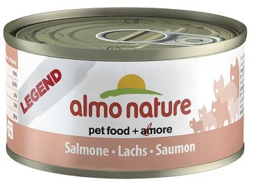 Almo Nature Lachs 70g Katzenfutter, 24er Pack