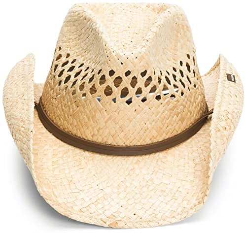 Stetson and Dobbs Hats TSBRGR-9334 Bridger,Regular Hat, Natural - XS