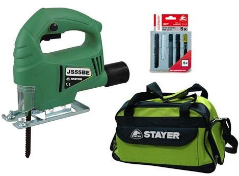 Stayer - Sierra Calar 450W+Hojas+Bolsa Js55Be