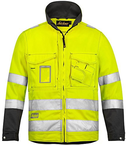 Snickers 16336674006 Size Large Class 3 High-Vis Jacket - Yellow