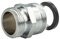 tecuro Mischdüse-Armaturenadapter für Gartenschlauch M28x1 x 3/4 Zoll, nach aktueller Trinkwasserverordnung, Messing verchromt