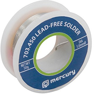 Lead-free solder | 1.0mmØ, 50g, 7.5m reel
