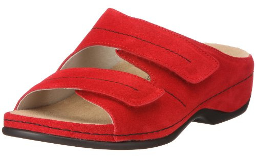 Berkemann Damen Berkoflex Pantolette Micronubuk medium Fußbett: herausnehmbar