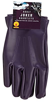 Rubie's 8228 Official The Joker Handschuhe für Erwachsene, Einheitsgröße Halloween