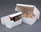 bag it Plastics Cake Box 7 Inch Square Wedding Birthday Celebration Boxes 7 x 7 x 3 - Pack of 50