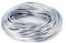Angel Malone 10 Mtrs. X 2mm Premium Quality Kumihimo Rattail Satin Cord Jewellery Making - UK Seller (Silver)