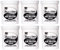 Black and White Pluko Haarwachs Pomade 200ml x6