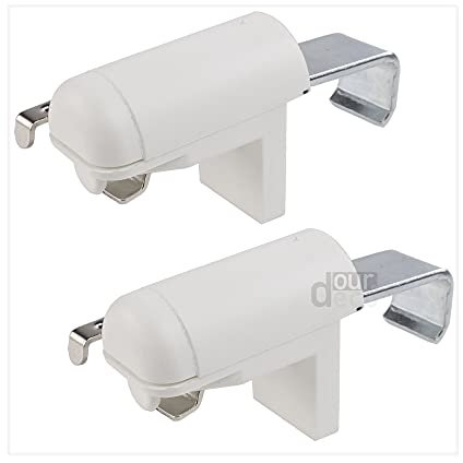 ourdeco® Aluminium-Jalousie/Jalousieträger/Klemmträger/Montage am Fenster für Premium Alu-Jalousie