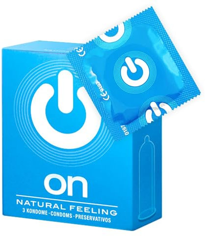 ON Natural feeling, 3er Pack Kondome, 3 Stück