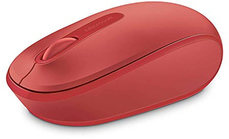 Microsoft Wireless Mobile Mouse 1850 - Souris sans fil Rouge