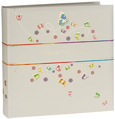 goldbuch Schmetterlinge 25x25 60 Seiten Album Kommunion 03004