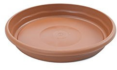 Plastiken - MOD. 7420 Piatto in Terracotta – 20 cm (per Vaso di 22 cm)