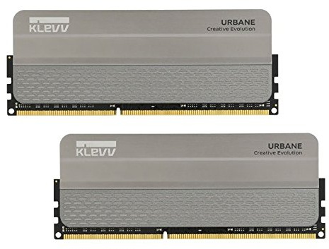KLEVV Urbane 8GB (2 x 4GB) 240 Pin DDR3 SDRAM DDR3 2666 (PC3 21300) Memory Model KM3U4GX2Y-2666-12-13-13-35-0 Unbuffered with Heat Spreader