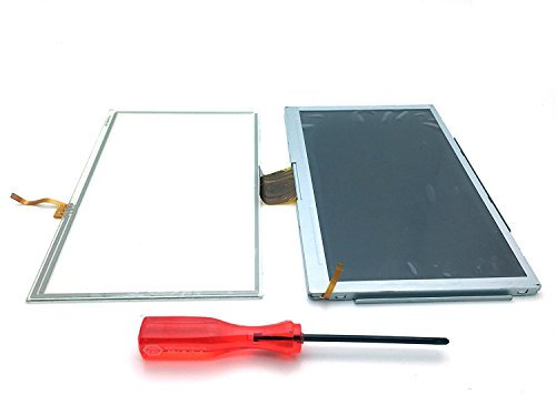 Gamepad LCD Touchscreen-Display Ersatzteil mit Digitizer und Werkzeug für Nintendo Wii U