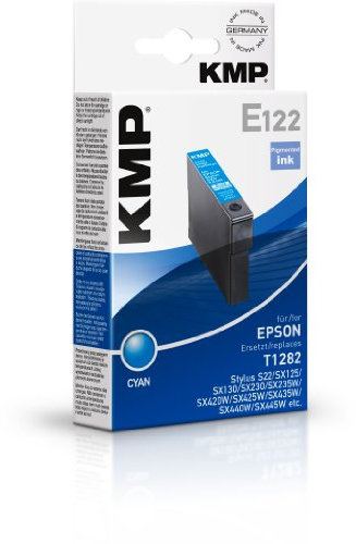 KMP E122 Tintenpatrone für Epson T1282 3,5ml blau